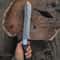 Premium 18 Inch Damascus Machete Hunting Camping Collector Gift 5