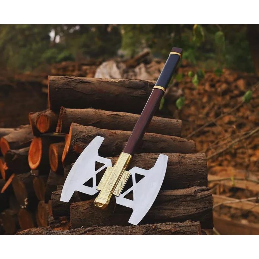 Premium Gimli Axe Replica Stainless Steel Fantasy Collectible With Case 1