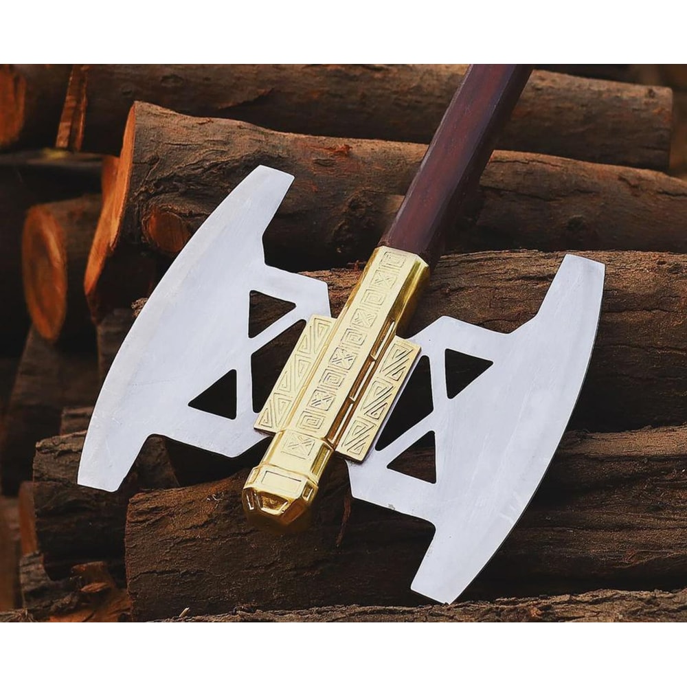 Premium Gimli Axe Replica Stainless Steel Fantasy Collectible With Case 3