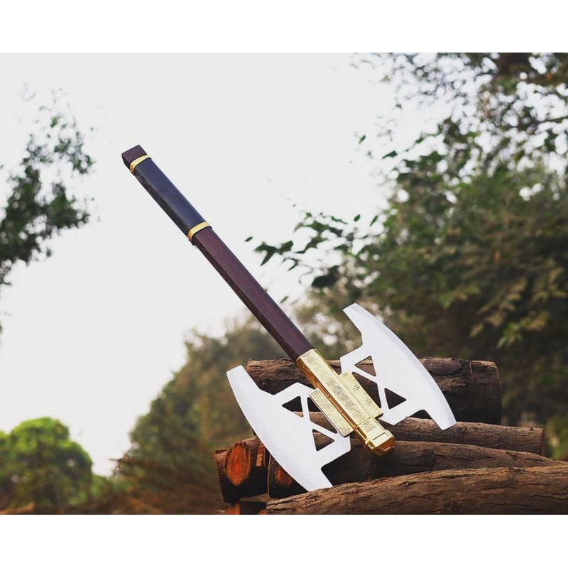 Premium Gimli Axe Replica Stainless Steel Fantasy Collectible With Case 4
