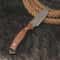 Handmade Hunting Knife EDC Full Tang Camping Knife Fixed Blade Survival Knife With Leather Sheath 1