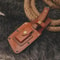 Handmade Hunting Knife EDC Full Tang Camping Knife Fixed Blade Survival Knife With Leather Sheath 4