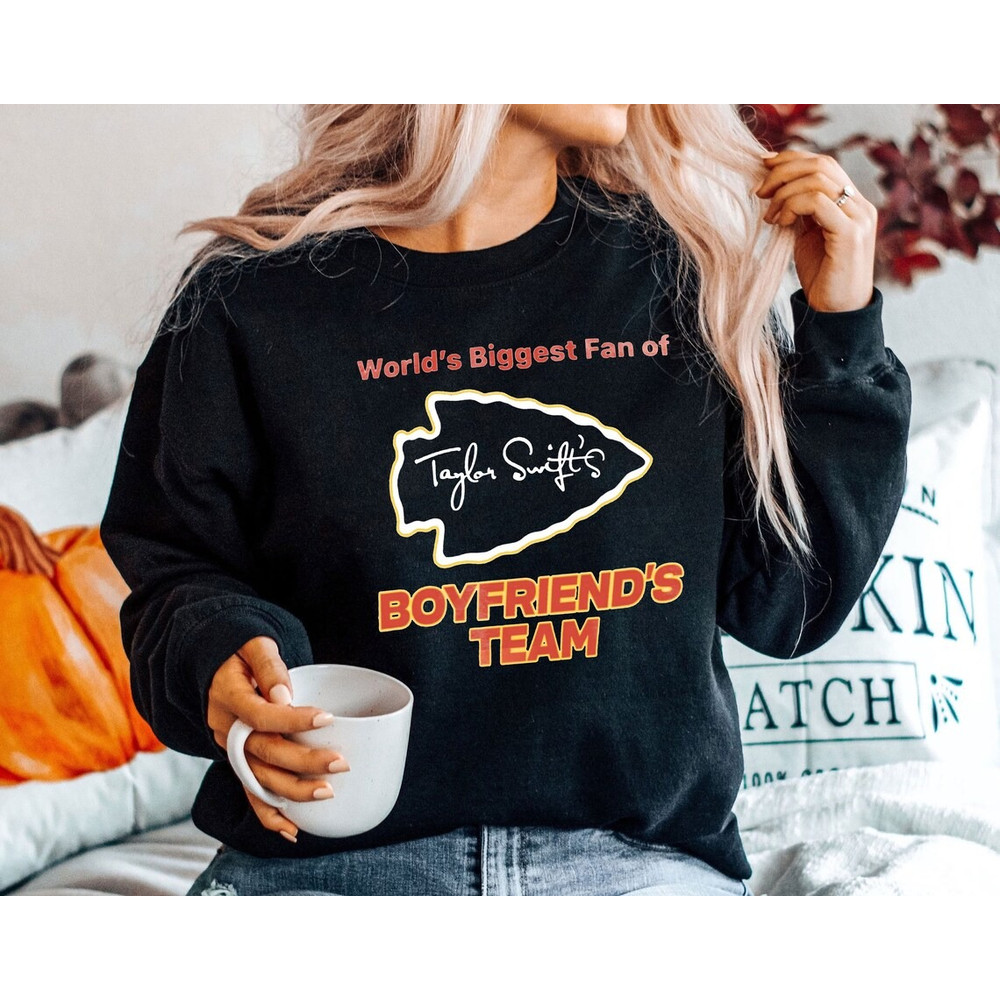 Go Taylor's Boyfriend Shirt, Travis and Taylor, Go Taylors Boyfriend Sweatshirt, Taylors Version T-shirt, KC Football, Football Fan Gifts
