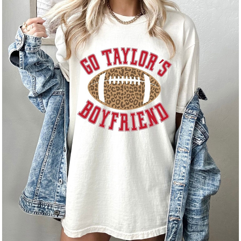 Go Taylor's Boyfriend Shirt, Travis and Taylor, Go Taylors Boyfriend Sweatshirt, Taylors Version T-shirt, KC Football
