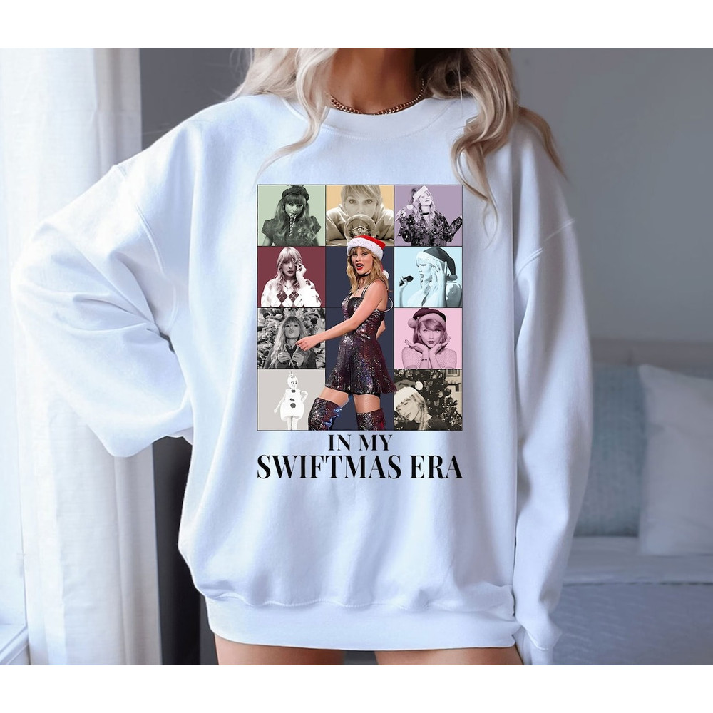 Merry Swiftmas Sweatshirt, Christmas Taylor's Version Tshirt, In My Swiftmas Era Shirt, Taylor Swiftie Christmas Sweater, Eras Tour Merch