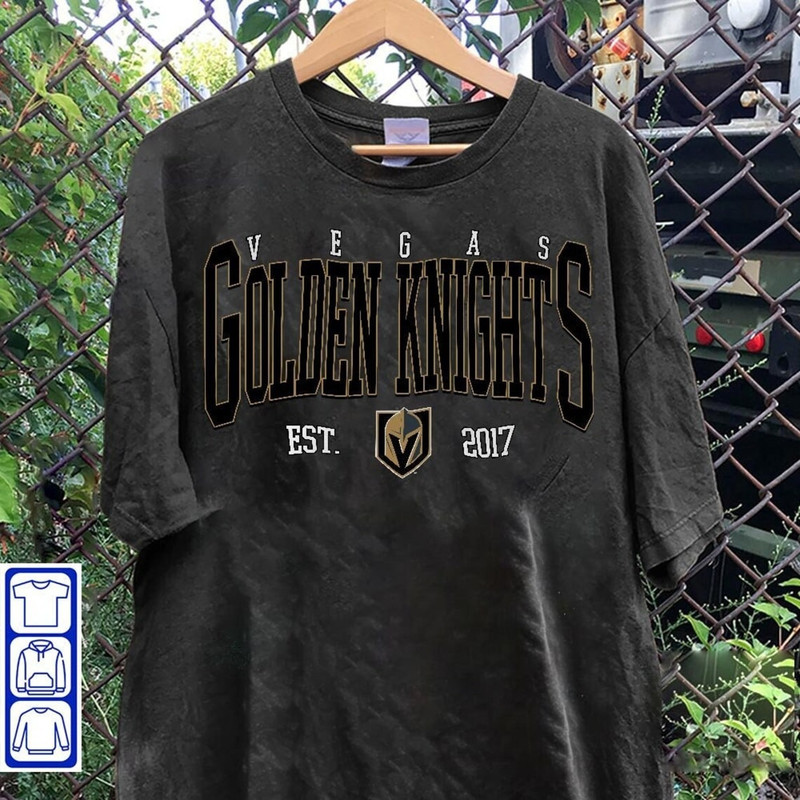 Vegas Golden Knights Sweatshirt, Vintage Style Vegas Golden Knights Shirt, NHL Sweatshirt, Vegas Golden Knights NHL Tee
