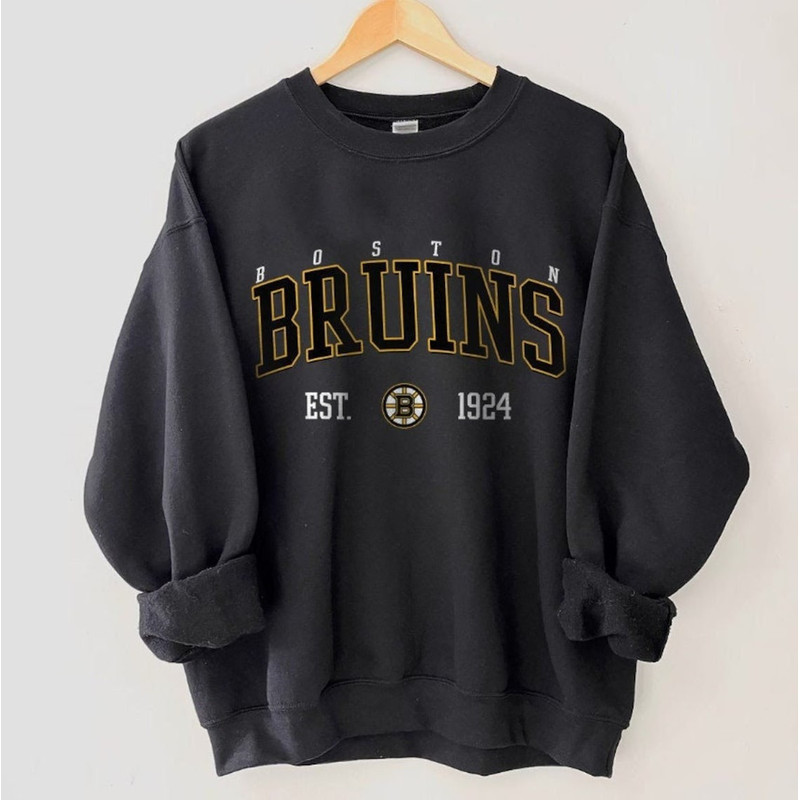 Boston Bruins Sweatshirt, Vintage Style Boston Bruins Shirt, NHL Sweatshirt, Boston Bruins NHL Tee