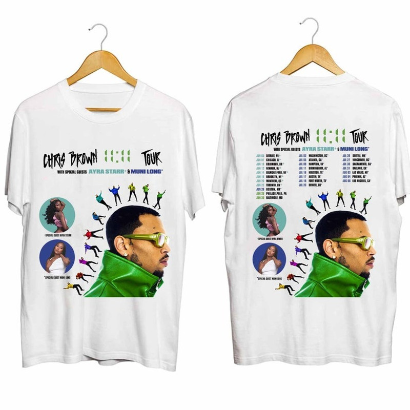 Chris Brown 11:11 Tour 2024 Shirt, Chris Brown Tour 2024 Shirt, Chris Brown shirt, Chris Brown shirt for men women