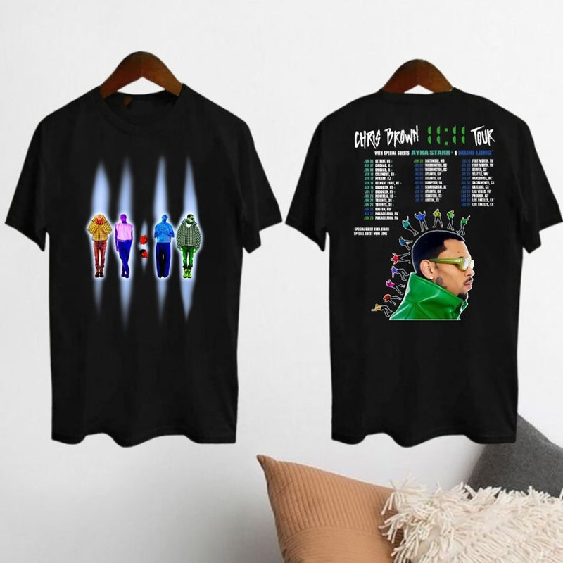 Chris Brown 11:11 Tour 2024 Shirt, Chris Brown Tour 2024 Shirt, Chris Brown shirt, Chris Brown shirt for men women