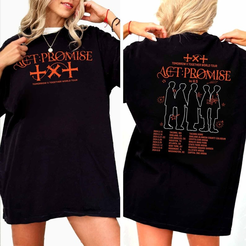 TXT Tour Act Rosemont shirt, Txt Tour 2024 Shirt, Rosemont 2024 shirt, Rosemont 2024 shirt for men women