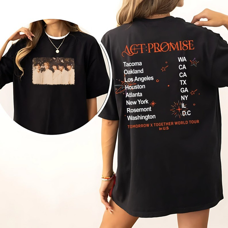 TXT Tour Act Rosemont shirt, Txt Tour 2024 Shirt, Rosemont 2024 shirt, Rosemont 2024 shirt for men women