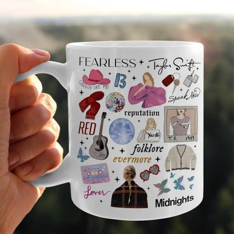 Taylor Merch, Swiftie Merch, In My Era, Taylor Concert,Music Albums as Book, Merch Tour Coffee Mug Swiftea, Merch Eras Tour Gift1.jpg
