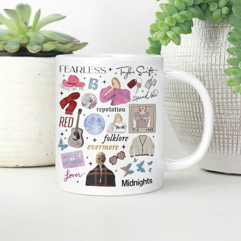 Taylor Merch, Swiftie Merch, In My Era, Taylor Concert,Music Albums as Book, Merch Tour Coffee Mug Swiftea, Merch Eras Tour Gift2.jpg