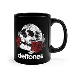 Deftones Band Mug, Deftones Rare Band Mug, Deftones Music Band Mug