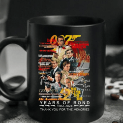 007 years of bond 1962 – 2024 thank you for the memories signatures