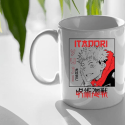 1st grade student jujutsu kaisen itadori mug