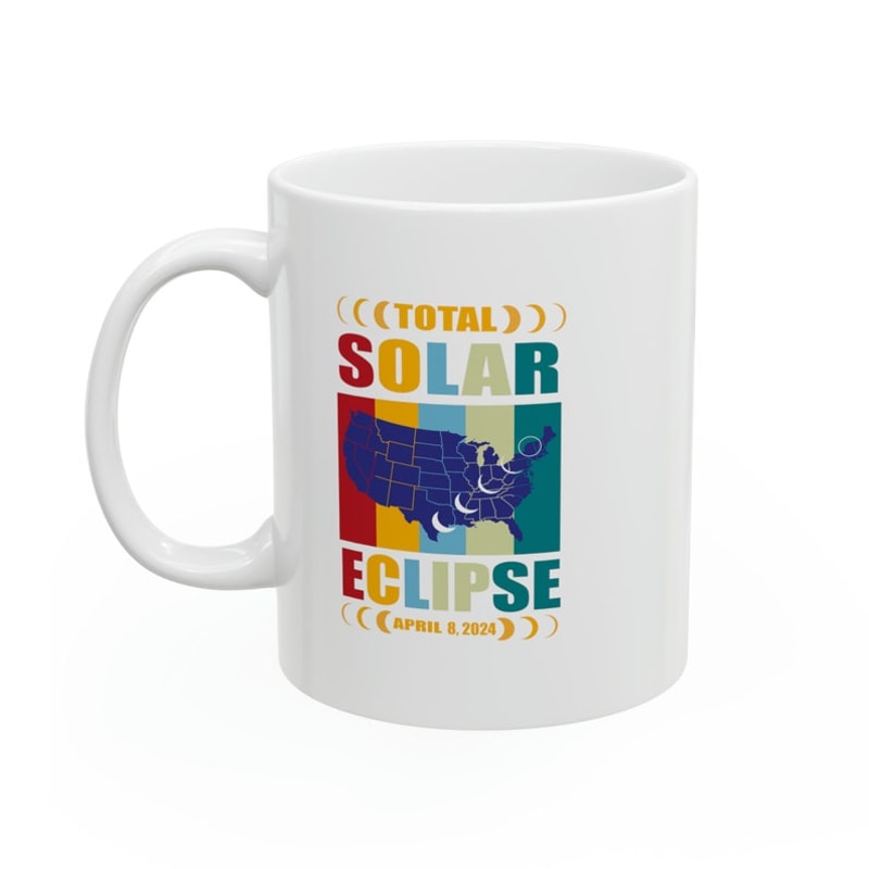 Total solar eclipse 2024 coffee mug 11oz 15oz,Coffee mug solar eclipse 2024,Solar eclipse 2024 Coffee mug gift,Astronomy mug2.jpg