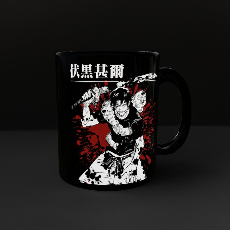 anime mug, jujutsu kaisen mug, toji fushiguro mug, 11oz black coffee mug3.jpg
