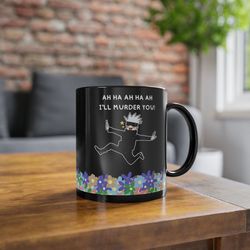 Funny Aizawa Sensei Anime Mug, Gojo Inspired Mug, Anime Gift, Anime Coffee Lover Mug
