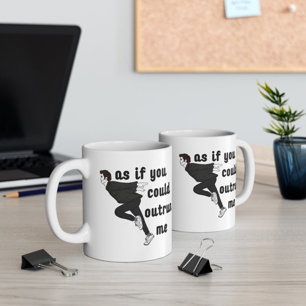 As If You Could Outrun Me Mug Robert Pattinson Cup Edward Cullen Funny Mug Twilight Meme Coffee Mug4.jpg