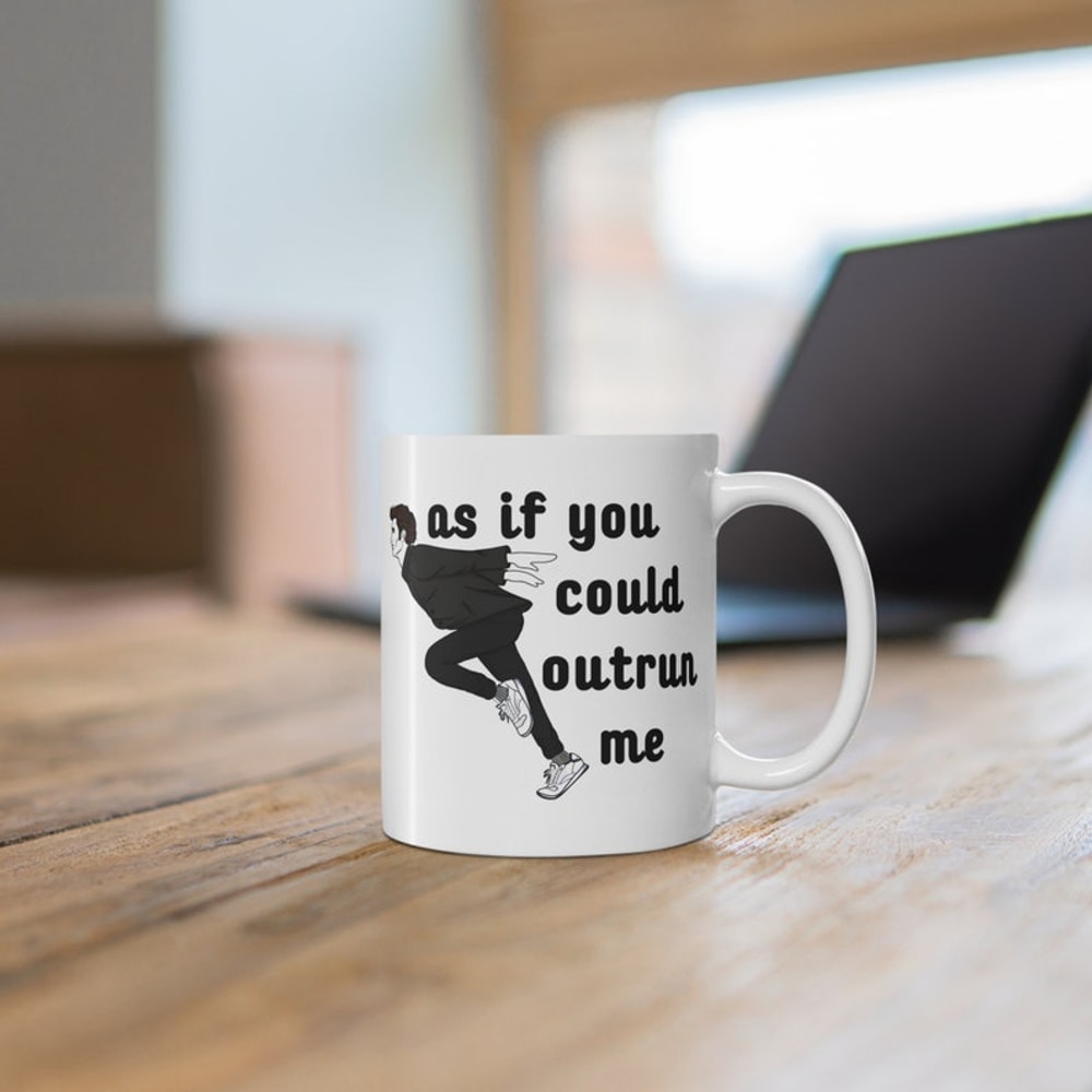 As If You Could Outrun Me Mug Robert Pattinson Cup Edward Cullen Funny Mug Twilight Meme Coffee Mug5.jpg