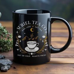 suriel tea co acotar mug | banned books mugs | booktok mug | feyre and rhysand | velaris mug | perfect for hot tea
