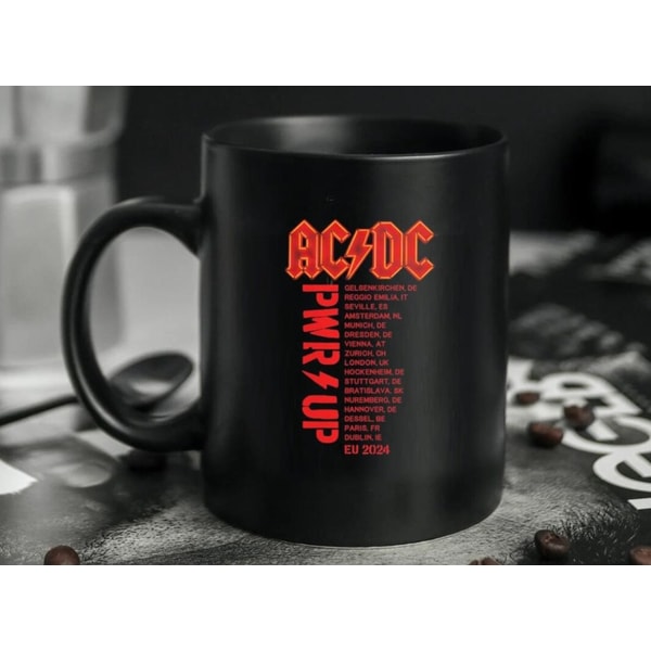 AC/DC POWER up European Tour 2024 Mug | Inspire Uplift