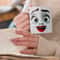 3D Funny Face Mug Wrap 11oz & 15oz Mug Template, Flower Mug Sublimation Design Mug Wrap Template PNG Instant Digital Download4.jpg