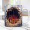 3D Bookshelf Mug Wrap, 3D Book Mug Wrap Sublimation Design PNG, 3D Book Lover Mug Wrap, 11oz and 15oz Coffee Mug Wrap, Digital Download.jpg