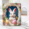 3D Rabbit Easter Mug Wrap 11oz & 15oz Mug Template, Mug Sublimation Design PNG, 3D Rabbit Hole In A Wall Mug Wrap Template, Easter mug wrap.jpg
