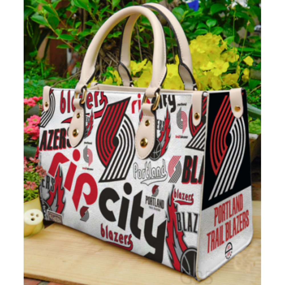 Portland Trail Blazers Leather Handbag1.png