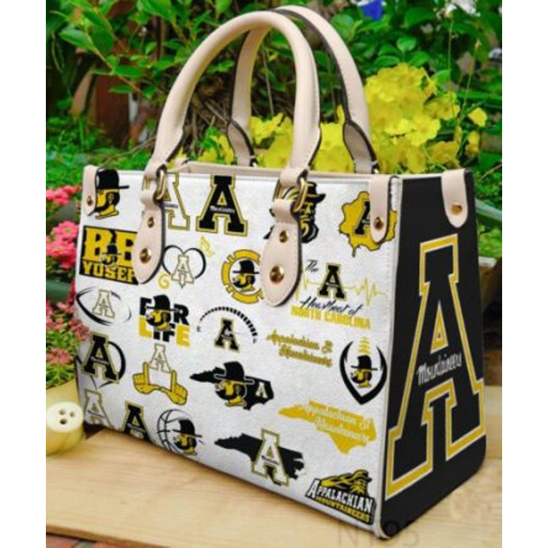Appalachian State Mountaineer 2 Leather Handbag2.jpg