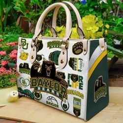 baylor bears luxury handbag leather bag for women