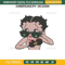 Betty Boop Weed Embroidery Design File, Betty Boop Cannabis Embroidery Design File.jpg