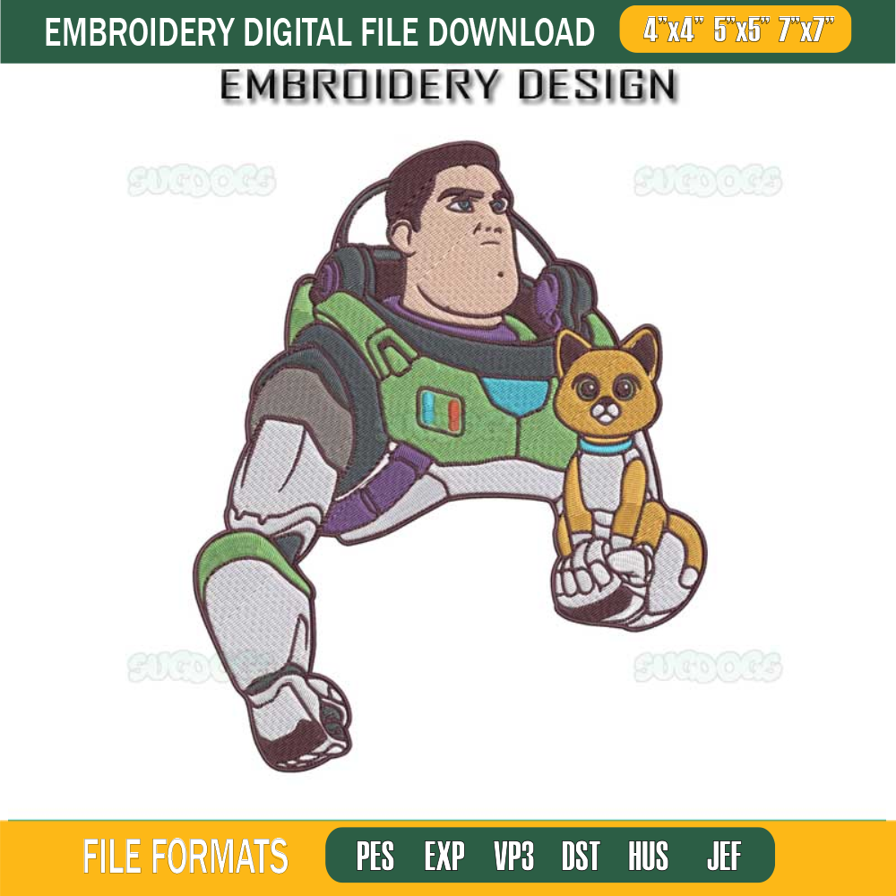 Buzz Lightyear Embroidery Design File, Sox Buzz Lightyear Embroidery Design File.jpg