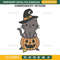 Cute Cat Halloween Embroidery Design File, Cat Pumpkin Embroidery Design File.jpg