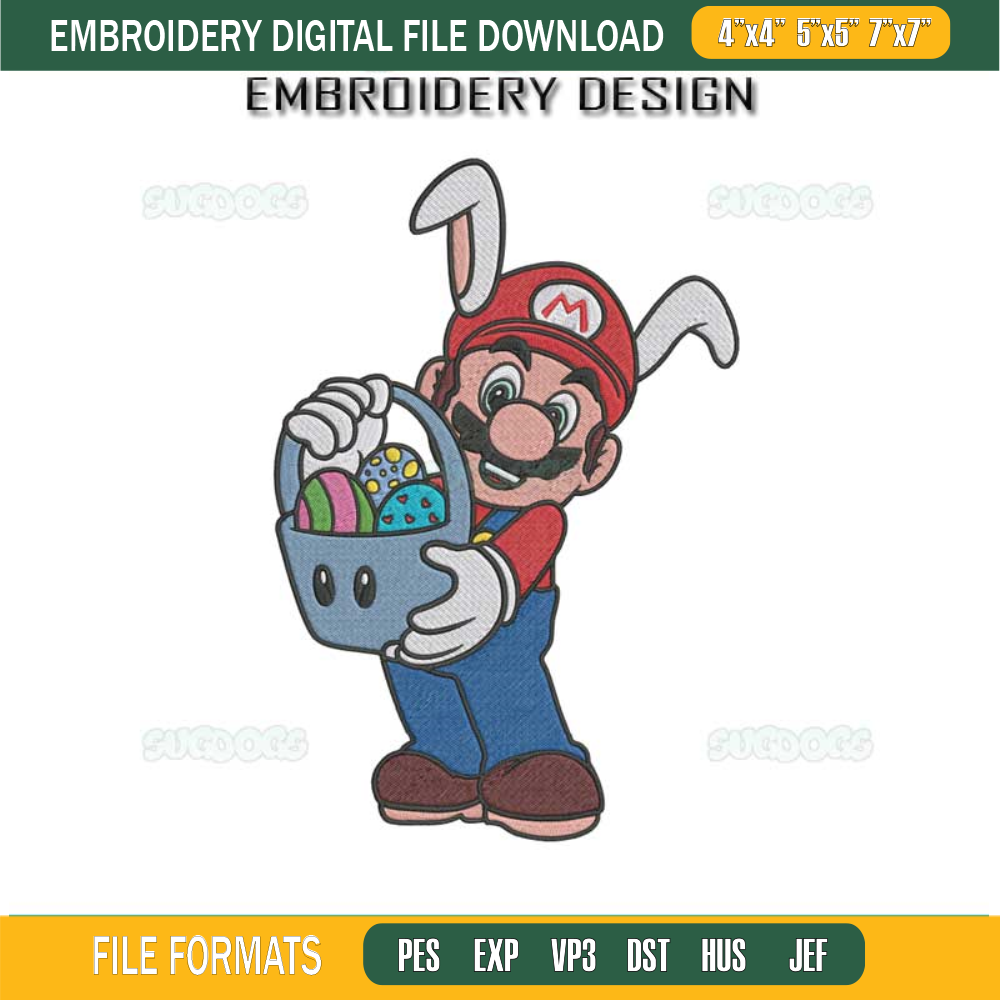 Easter Mario Embroidery Design #1.jpg