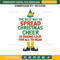 Elf Movie Quote The Best Way to Spread Christmas Cheer Is Singing Loud Hear Embroidery Design File, Elf Quote Embroidery Design File.jpg