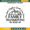 Family Thanksgiving 2022 Embroidery Design File, Pumpkin Family Thanksgiving Embroidery Design File.jpg
