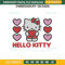 Hello Kitty Valentine Embroidery Design File, Hello Kitty Hearts Embroidery Design File.jpg