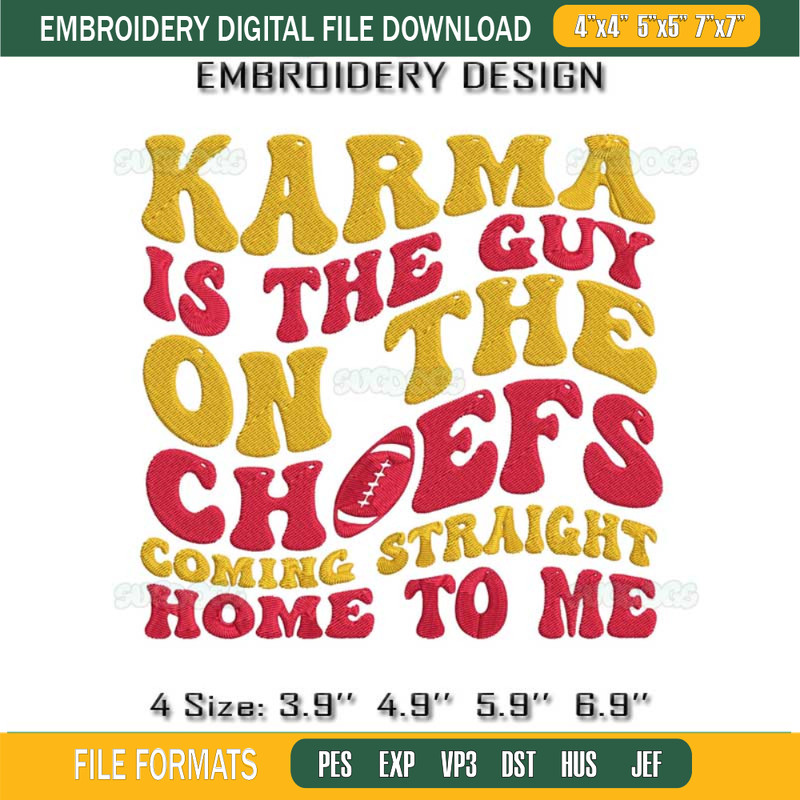 Karma Is The Guy Embroidery.jpg