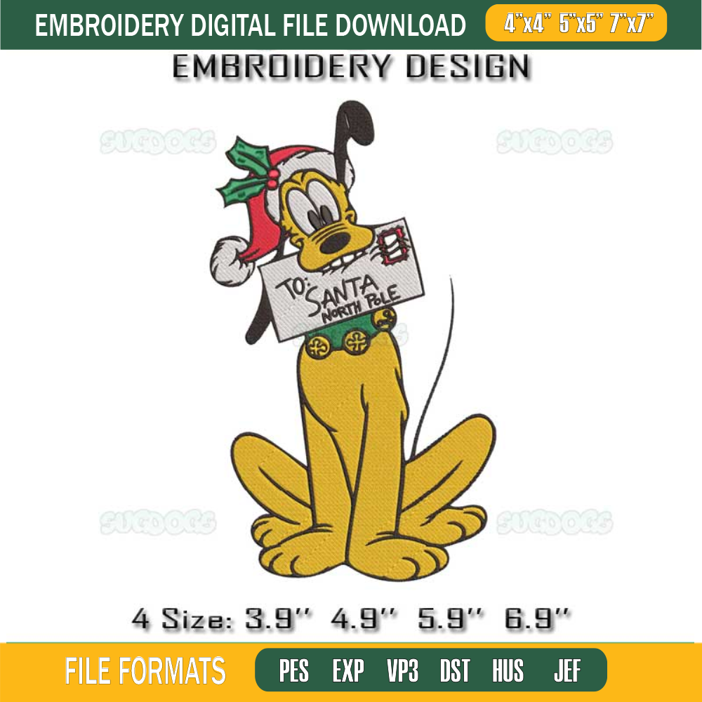 Lovely To Santa North Pole Embroidery.jpg