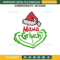 Mama Grinch Embroidery Design File, Grinch Christmas Embroidery Design File.jpg