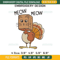 Meow Meow Turkey Embroidery, Thanksgiving Turkey Cat Embroidery - SVGDOGS.COM.jpg