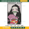 Nezuko Kamado Embroidery Design File, Demon Slayer Embroidery Design File - SVGDOGS.COM.jpg