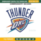 Oklahoma City Thunder Logo Embroidery Design File, Thunder OKC Embroidery Design File.jpg