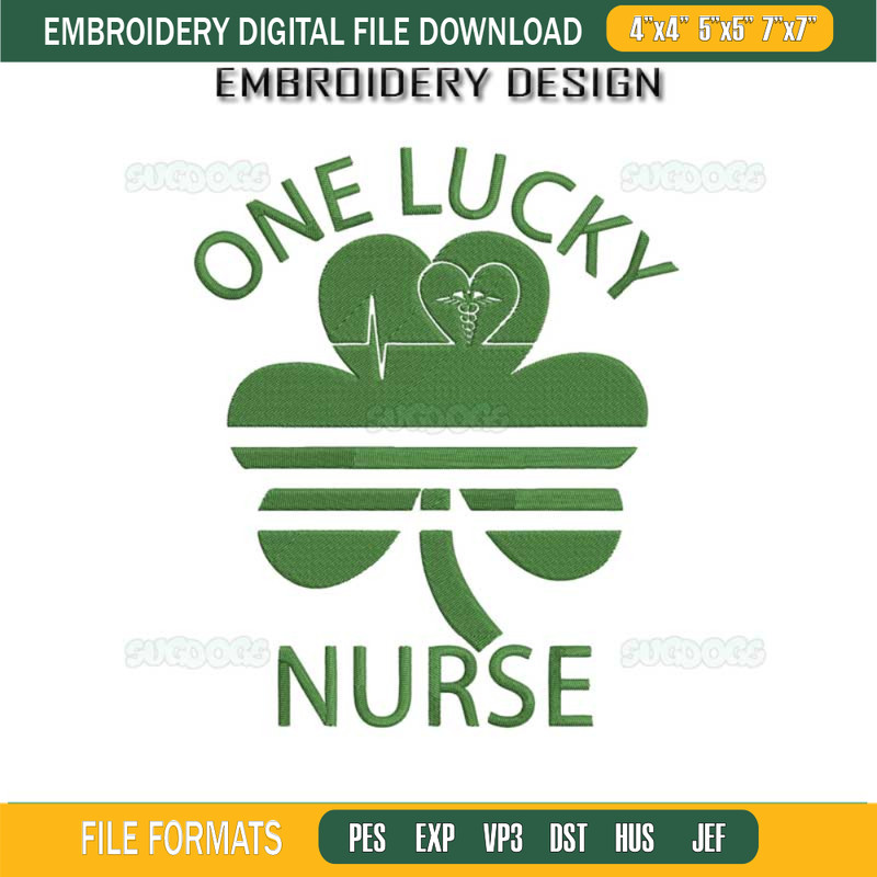 One Lucky Nurse Embroidery Design #1.jpg