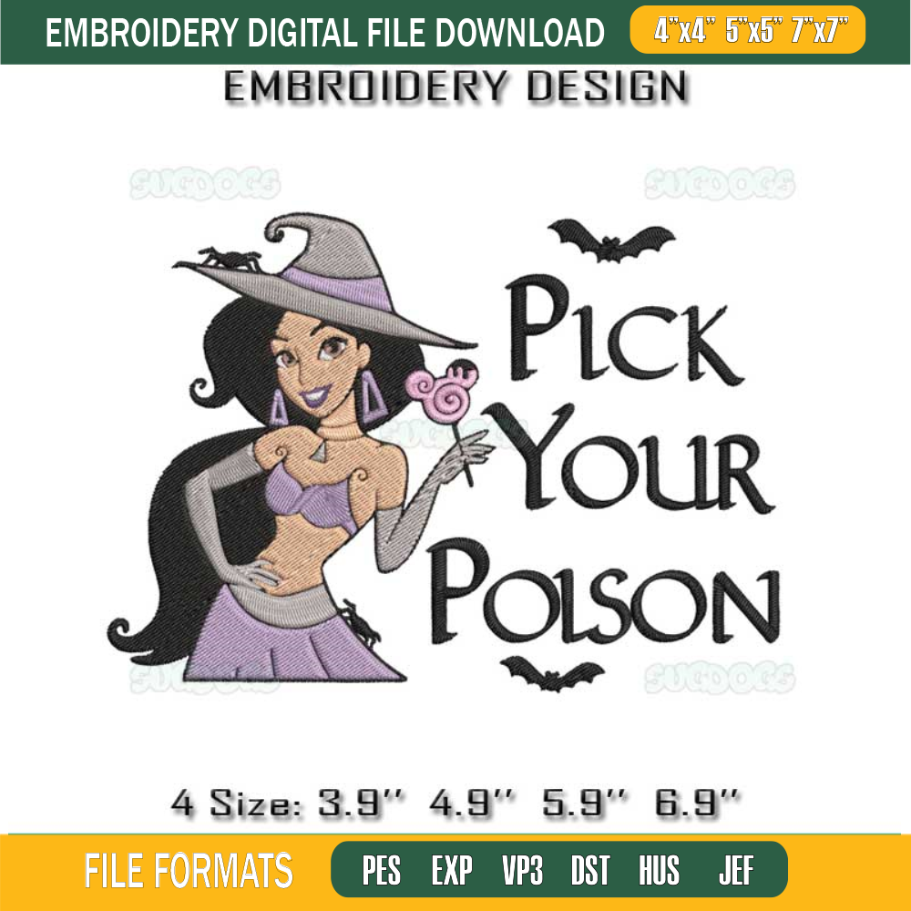 Pick Your Poison Embroidery Design File.jpg