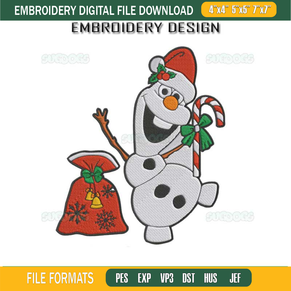 Snowman Santa Christmas Embroidery Design File, Snowman Christmas Embroidery Design File.jpg