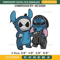 Stitch And Jack Skellington We Are Best Friends Embroidery Design File.jpg